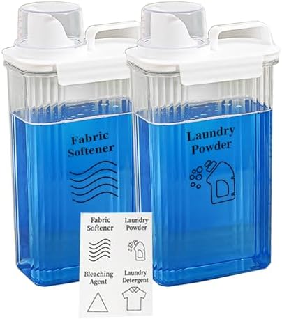 Laundry Detergent Dispenser for Laundry Room Organization and Storage, 2800ml by Environmentallyfriendly