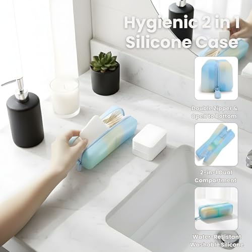 Cotton Pad Swab Travel Case, Waterproof Organizer - Image 5