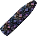 Ikat Rhombus Ironing Board Cover 54x15 inches, Gradient Leaf Geometric Graphic by Daulesho