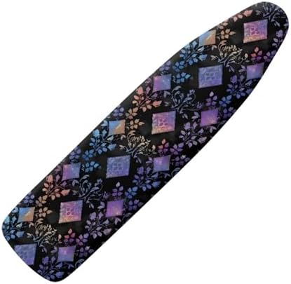 Ikat Rhombus Ironing Board Cover 54x15 inches, Gradient Leaf Geometric Graphic by Daulesho