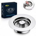 3-in-1 Kitchen Sink Drain Strainer & Stopper by voze