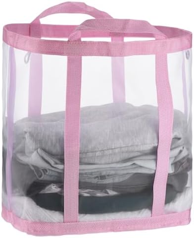uxcell Collapsible Laundry Basket, Mesh Hamper by uxcell