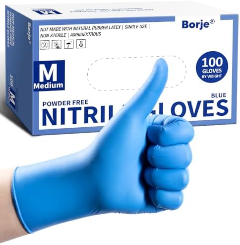 Borje Nitrile Exam Gloves Medium by Borje