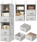 6-Shelf Hanging Closet Organizer by Vailando