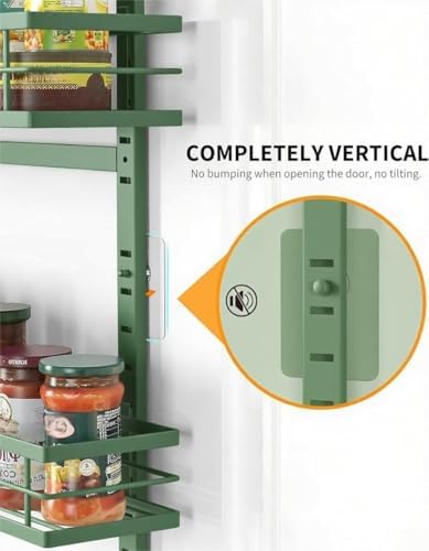 Moforoco Sage Green 9-Tier Over The Door Pantry Organizer, Pantry Organization - Image 5