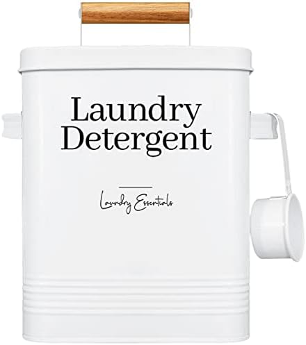Modern Farmhouse Laundry Detergent Container by Simplation-LiveOrganizedStayHappy