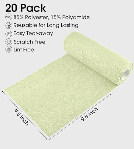 KitchLife Microfiber Cleaning Cloth Roll - Image 4