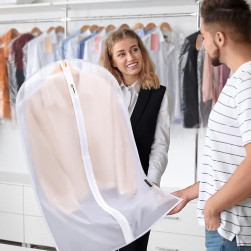 BALEINE 12PK Garment Bags for Hanging Clothes - Image 7