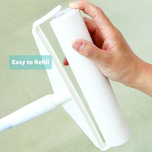 9.45 inch Lint Roller Refills for Floor Lint Roller Replacement 9.4 inch to 9.5 - Image 6