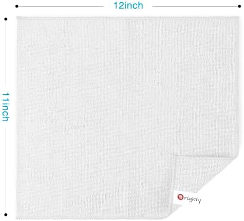 Orighty Microfiber Cleaning Cloth, Cleaning Rags, 24 Pack, 12x11 in - Image 4