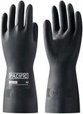 PACIFIC PPE Chemical Resistant Gloves, Heavy Duty Industrial Rubber Gloves by PACIFICPPE