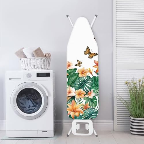 Floral Butterfly Ironing Board Cover Soft Ironing Board Cover, Non Stick Scorch - Image 4