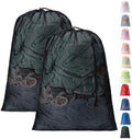 2 Pack Mesh Travel Laundry Bag 24" x 36"Extra Large Dirty Clothes Organizer by Unknown