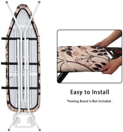 William Morris-Jasmine and Trellis Print Ironing Board Cover Hook & Loop - Image 5
