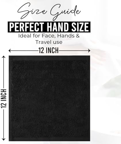 DAN RIVER 12 Pack Cotton Wash Cloths Set - Image 2