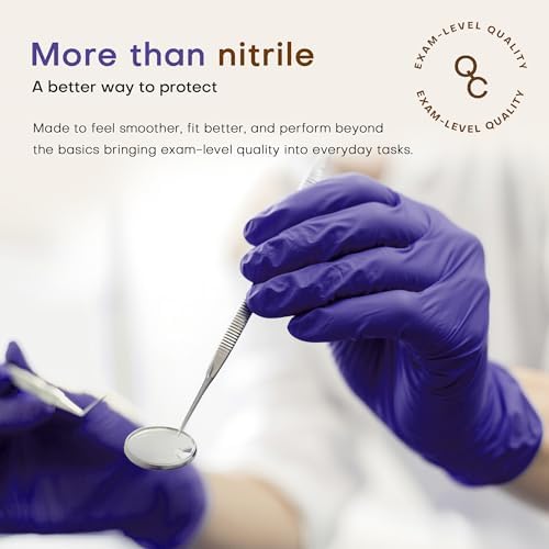 SUP Powder-Free Nitrile Exam Gloves, 100/1000 Ct Food Safe Latex-Free Medical - Image 3