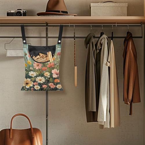Wild Daisy Waterproof Clothespin Bag - Image 5
