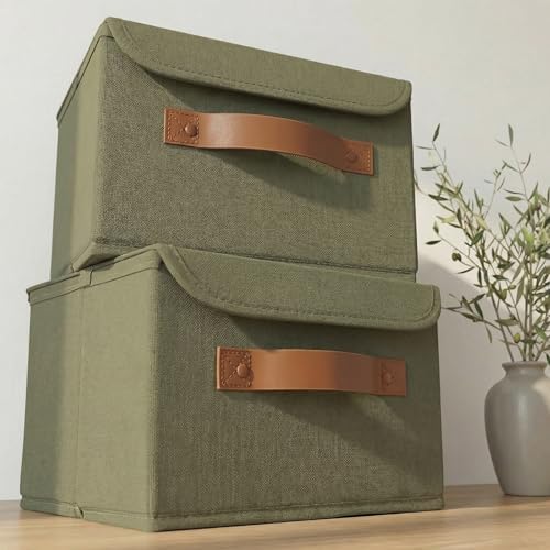 Decorative Linen Storage Boxes by ZICOTO