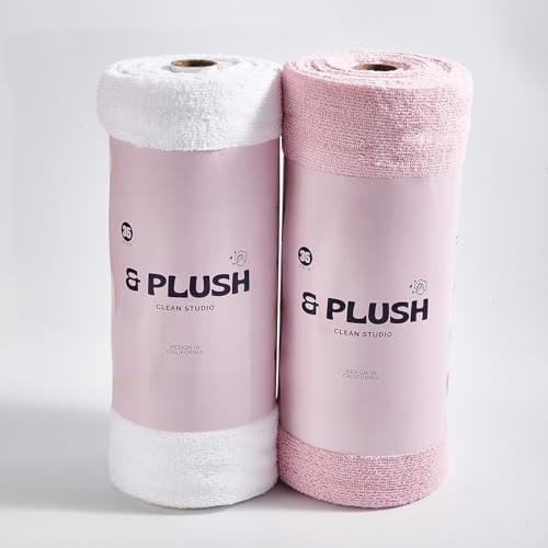 & PLUSH Microfiber Cleaning Cloth Roll by Plush-CleaningStudioUSA