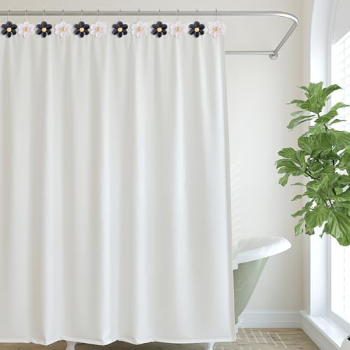 3D Floral Shower Curtain Hooks, Living Room Fun Home Decor - Image 5
