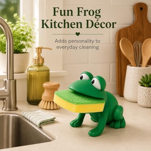 Dependable Industries inc. Essentials Frog Sponge Holder - Image 6