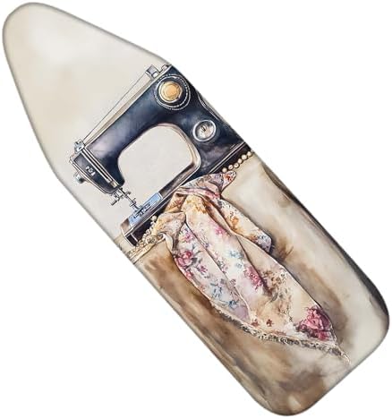 Nuxovilar Vintage Sewing Cotton Ironing Board Cover 15x54 Fabric by Nuxovilar