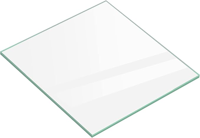 UPGRADED 240443384 Refrigerator Crisper Glass Inset Only for 241969501 Refrigerator Shelf Frame,Glass Crisper Cover Compatible with Frigidaire Refrigerator Replacement Shelf Parts