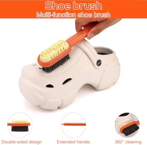 Suede Shoes Brush, 2 Way Suede Nubuck Cleaning Rubber Brush Eraser - Image 3