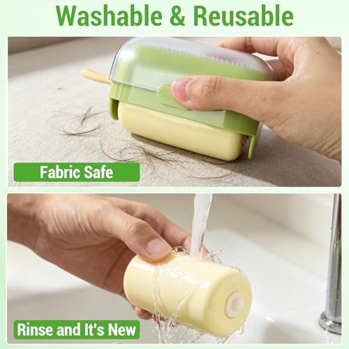 Mini Lint Brush/Roller, 2-in-1 Lint Remover - Image 4