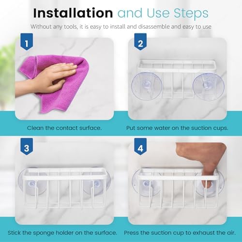 HLOOL Kitchen Sponge Holder, Sponge Holder - Image 5