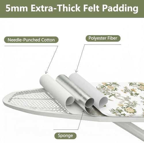 Ironing Board Covers and Pad, 15 * 54in Standard Size, - Image 3