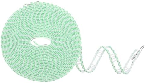 uxcell Windproof Clothesline, 8M 26ft Plastic Non-Slip Clothes Drying Rope by uxcell