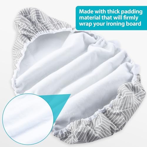 Seiritex Extra Wide Ironing Board Cover and Pad 18 x 54 inch Heat Reflective - Image 5