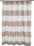 Amazon Basics Bathroom Shower Curtain, Water Resistant Fabric by AmazonBasics