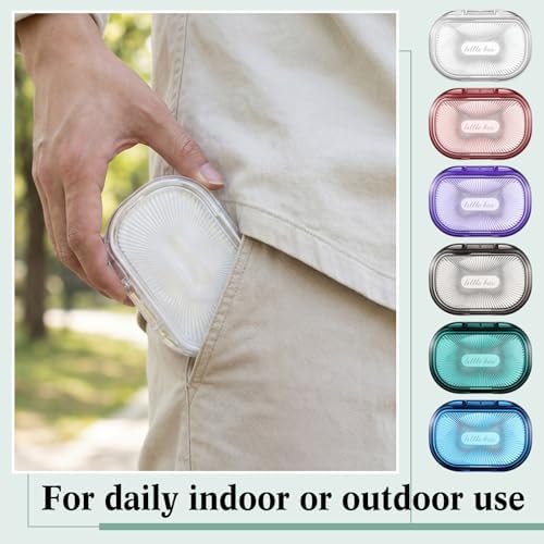 Kigley 6 Pcs Travel Swab Container - Image 4