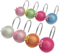 Two Fish Home Fashions Set of 12 Decorative Sunhat Shower Curtain Hooks by TwoFishHomeFashionLLC