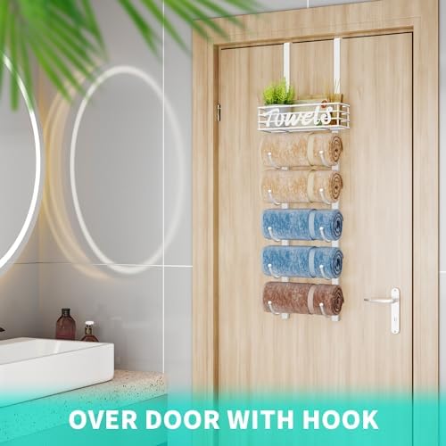 HapiRm Towel Racks for Bathroom Storage - Image 4