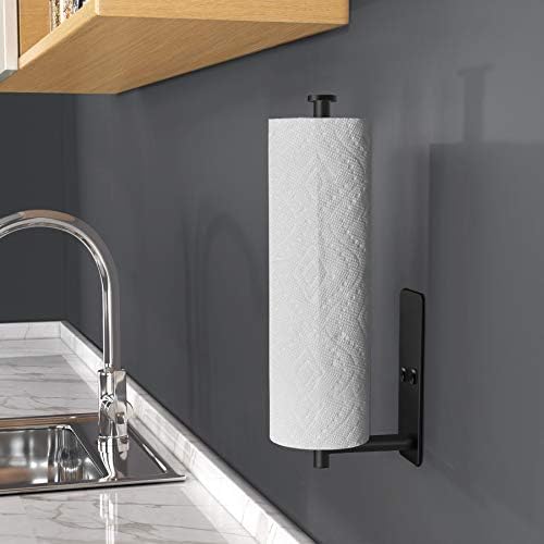 VAEHOLD Self Adhesive Paper Towel Holder Under Cabinet Mount, Wall Mount Paper - Image 6