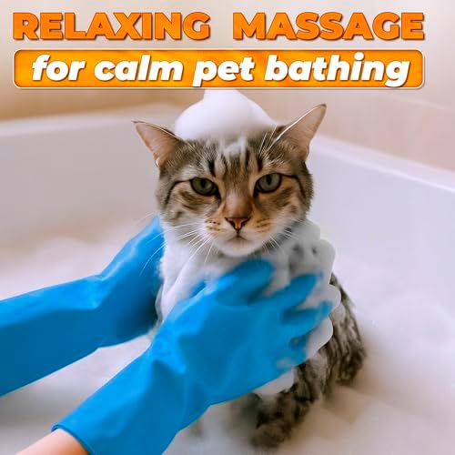 2-in-1 Cat and Dog Shampoo Gloves - Image 6