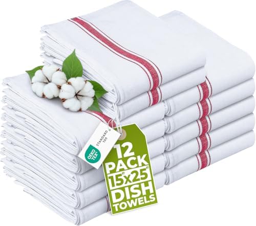 Utopia Towels Red Dish Towels 100% Ring Spun Cotton by Unknown