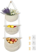 Halidali 3 Tier Hanging Fruit Baskets by Unknown