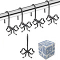 Bow Shower Curtain Hooks by YanKiTour