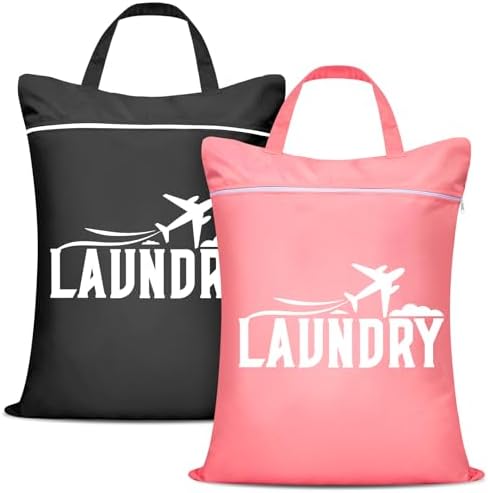 Fiodrimy 2 Pcs Large Travel Laundry Bags by Fiodrimy