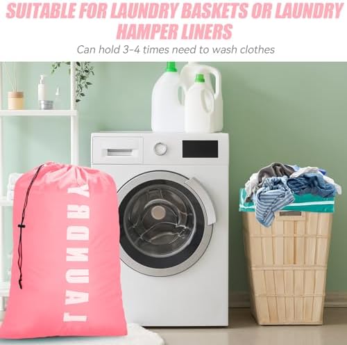 Isink Laundry Bag, 2 Pack Travel Laundry Bags - Image 5