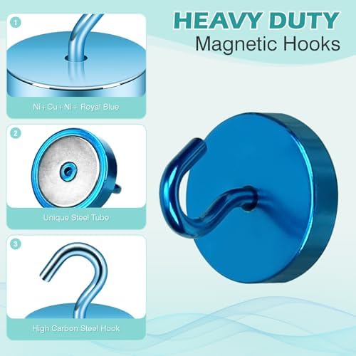 Neosmuk Magnetic Hooks Steel Tube Design - Image 4