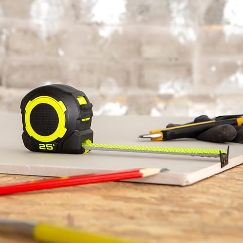 Komelon 25' Retraction Control Tape Measure - Image 6