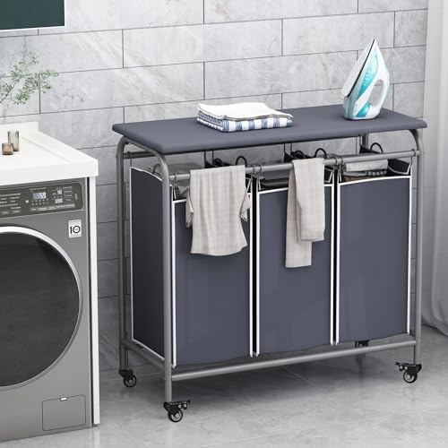 LINZINAR 3-Bag Laundry Hamper - Image 2
