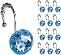 Sunlit Luxury Design Round Blue Diamond Crystal Gem Bling by Sunlit