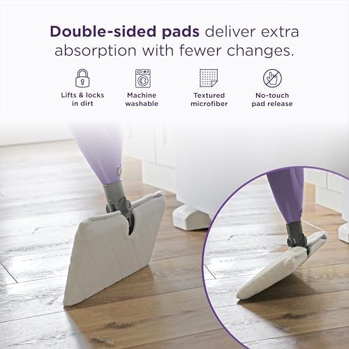 Shark Steam Pocket Mop with 2 Washable Double-sided Pads - Image 5