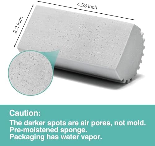 8 Pack Damp Dusting Sponge Duster, Reusable Household Cleaning Sponge Tool - Image 6